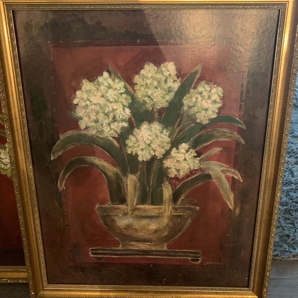 Flower paintings